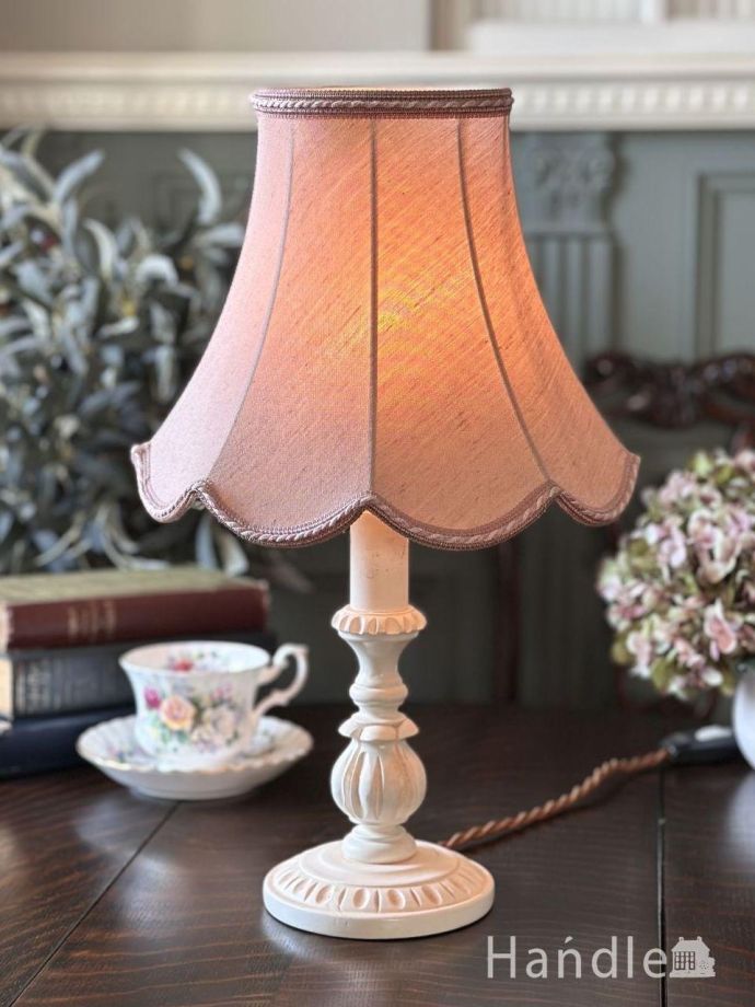 アンティークの照明、テーブルランプ