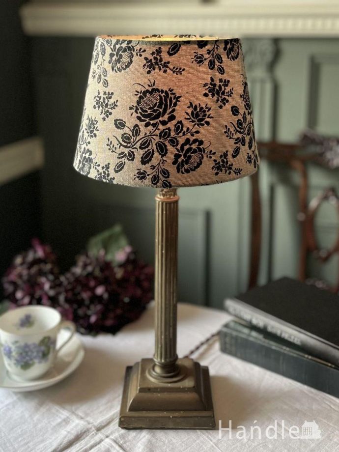 アンティークの照明、テーブルランプ