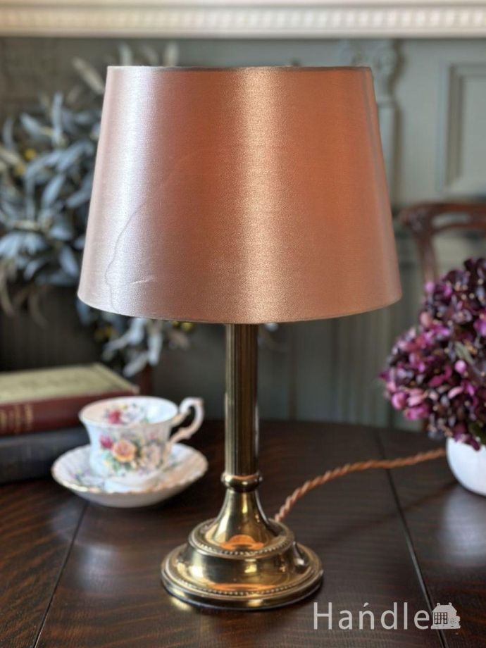 アンティークの照明、テーブルランプ