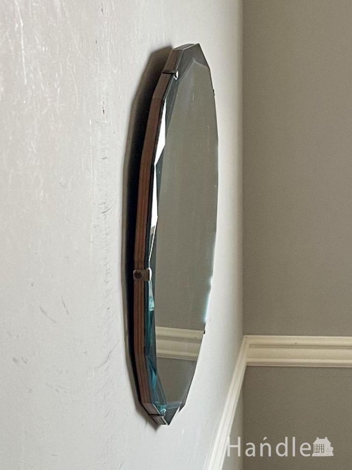 アンティークミラーの側面