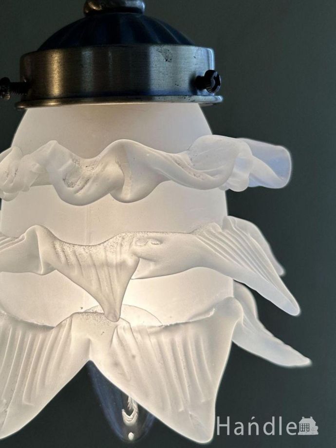 シャンデリアのガラスシェード