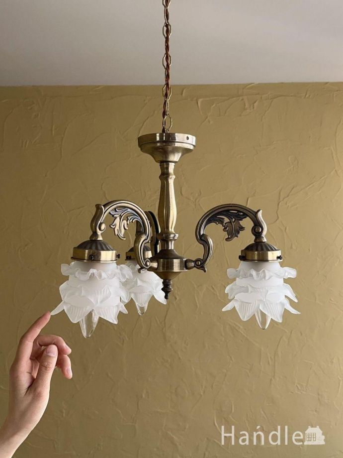 アンティークのシャンデリア