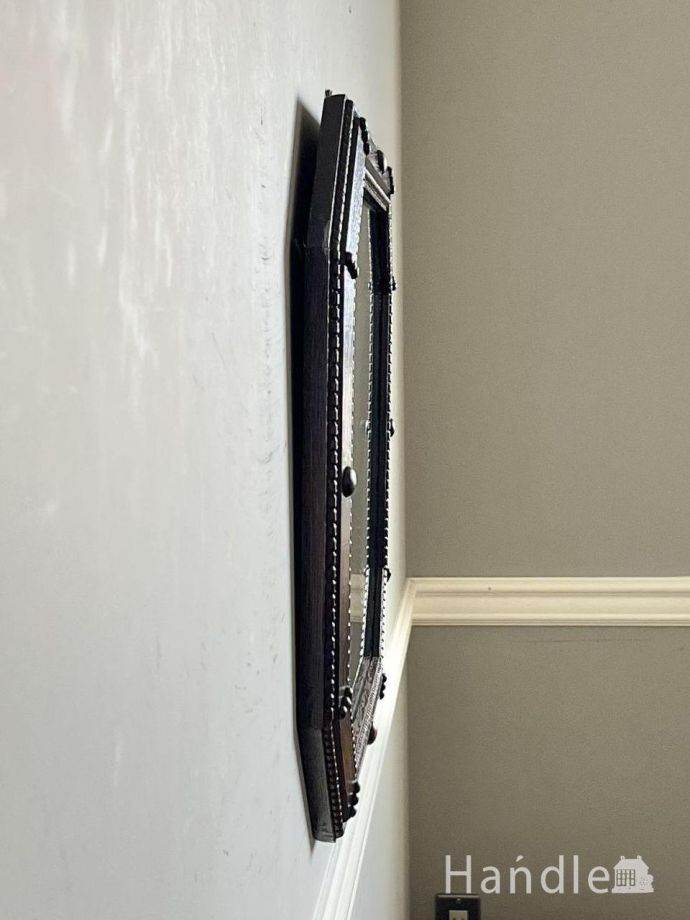 アンティークミラーの側面