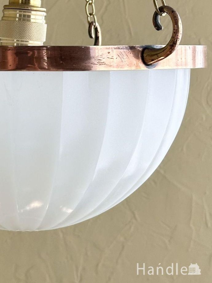 アンティークガラスのシェード