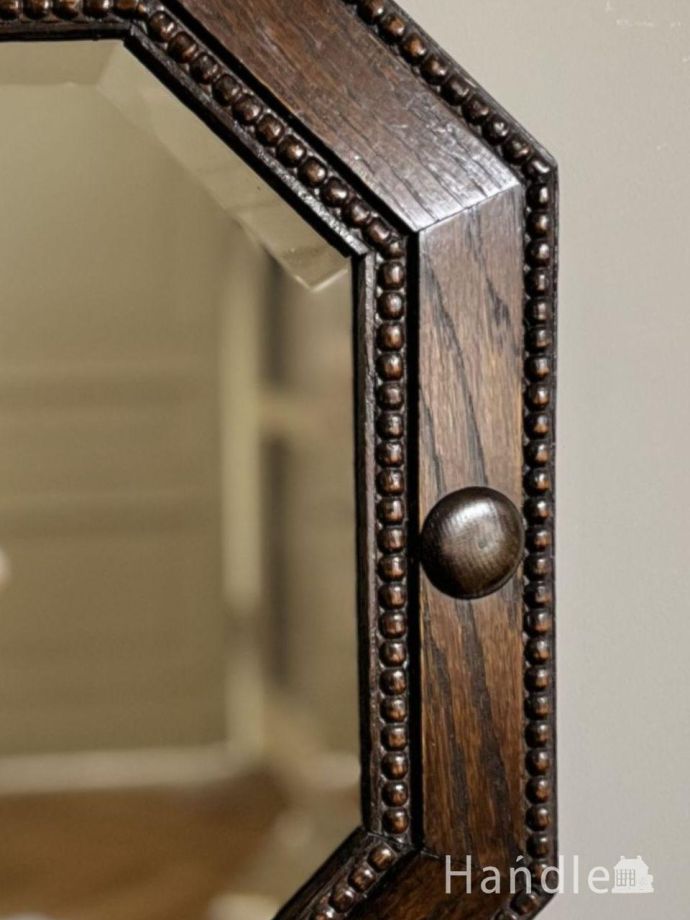 アンティークの美しい鏡