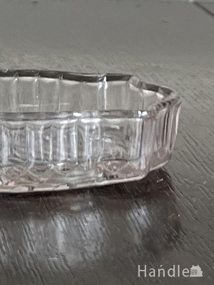 アンティークガラスのアクセサリートレイ