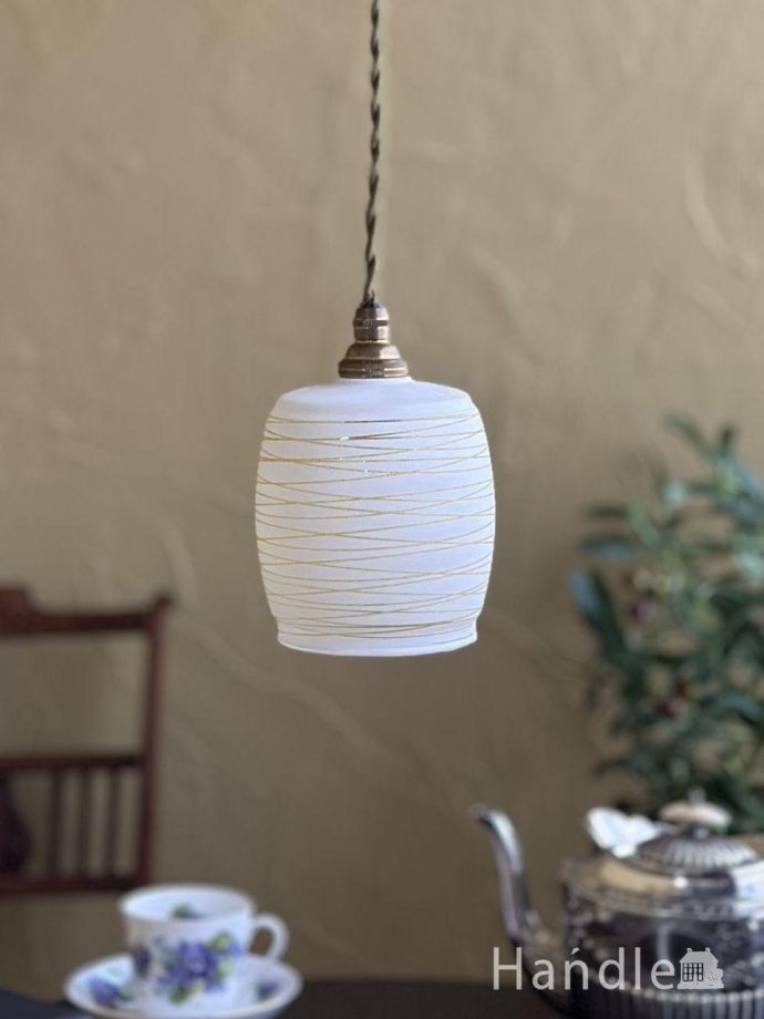 アンティークの照明、ペンダントライト