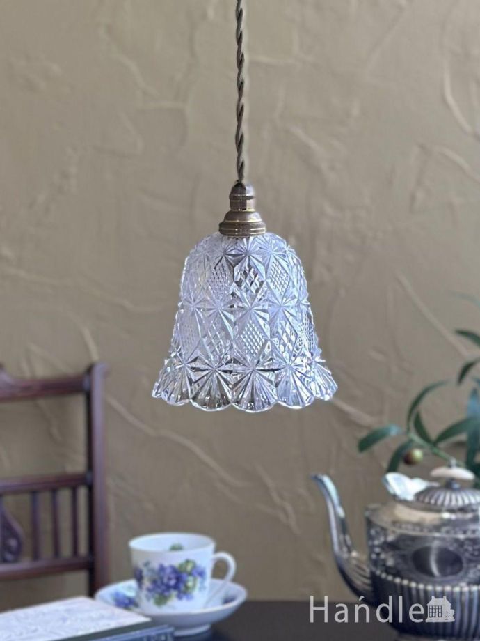 アンティークの照明、ペンダントライト