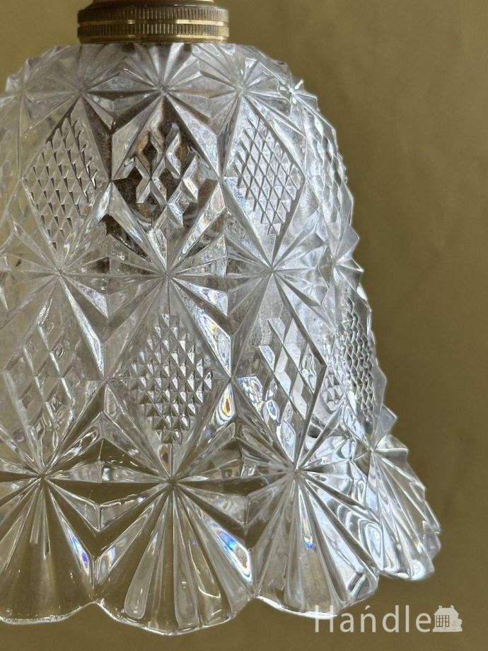 アンティークガラスのシェード