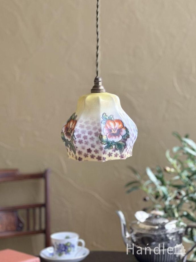 アンティークの照明、ペンダントライト