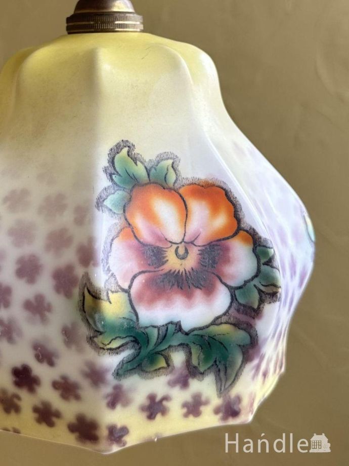 アンティークガラスのシェード