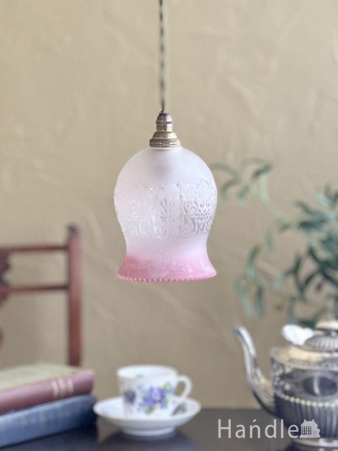 アンティークの照明、ペンダントライト