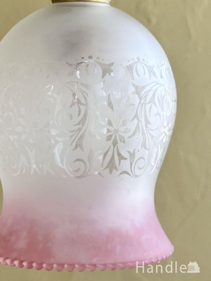 アンティークガラスのシェード