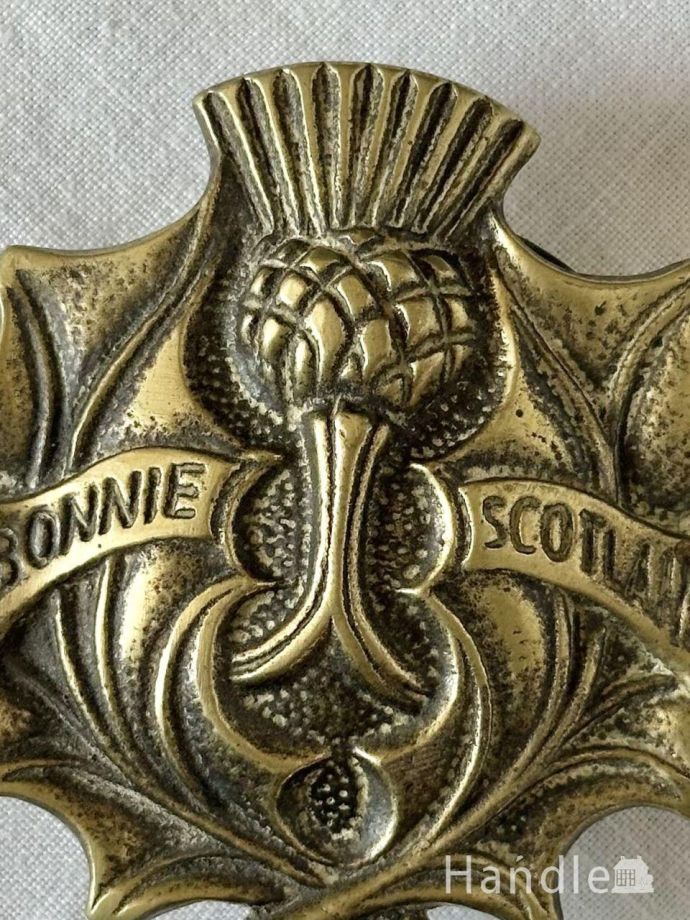 アンティーク真鍮製のスタンプボックス