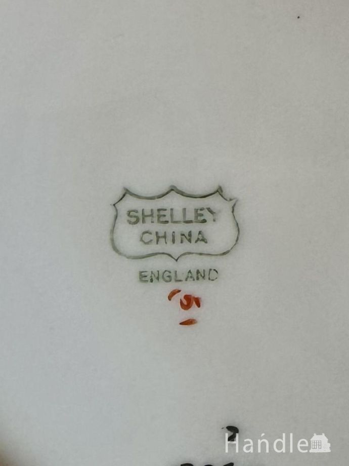 プレートのバックスタンプ