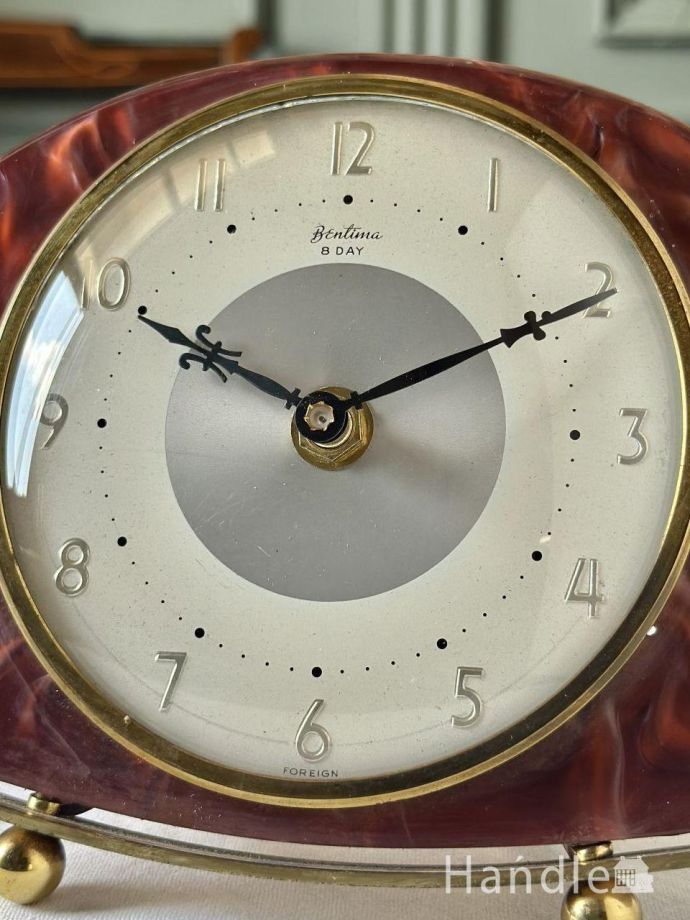 アンティークの置き時計