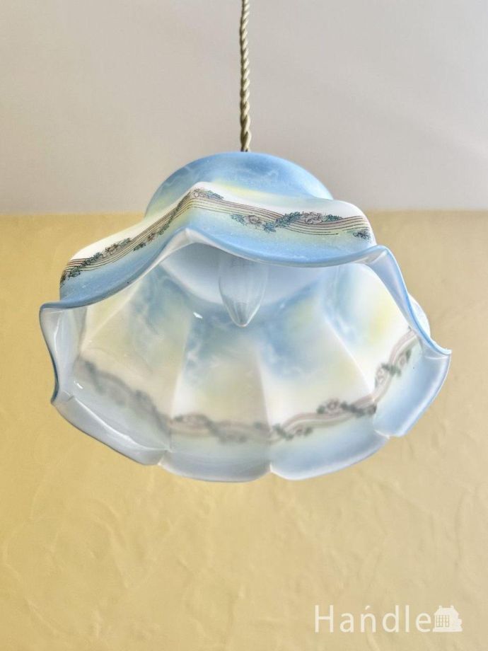 アンティーク照明の美しい灯り