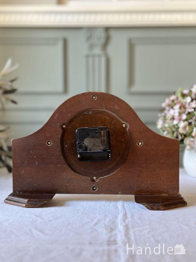 アンティーク時計の裏側