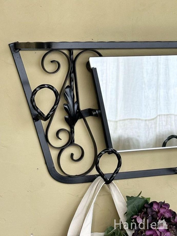 フランスアンティーク　ウォールフック アイアン　フック フランスアンティーク ウォールフック アイアン フック