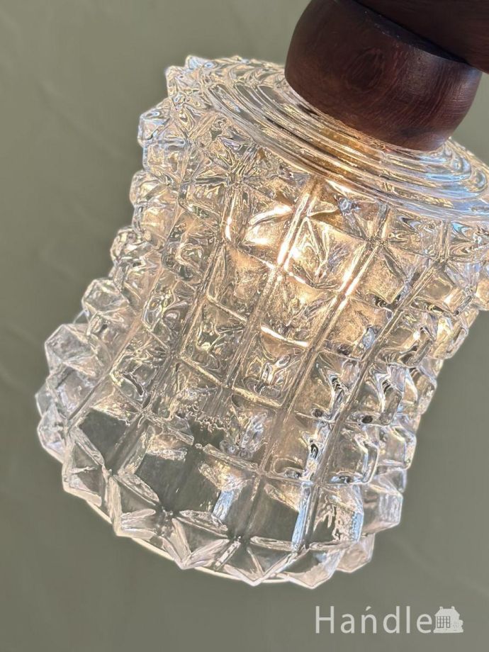 シャンデリアのガラスシェード