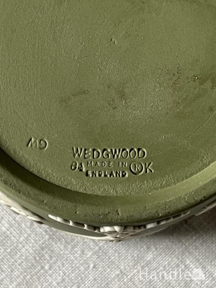 陶磁器のボックスのバックスタンプ