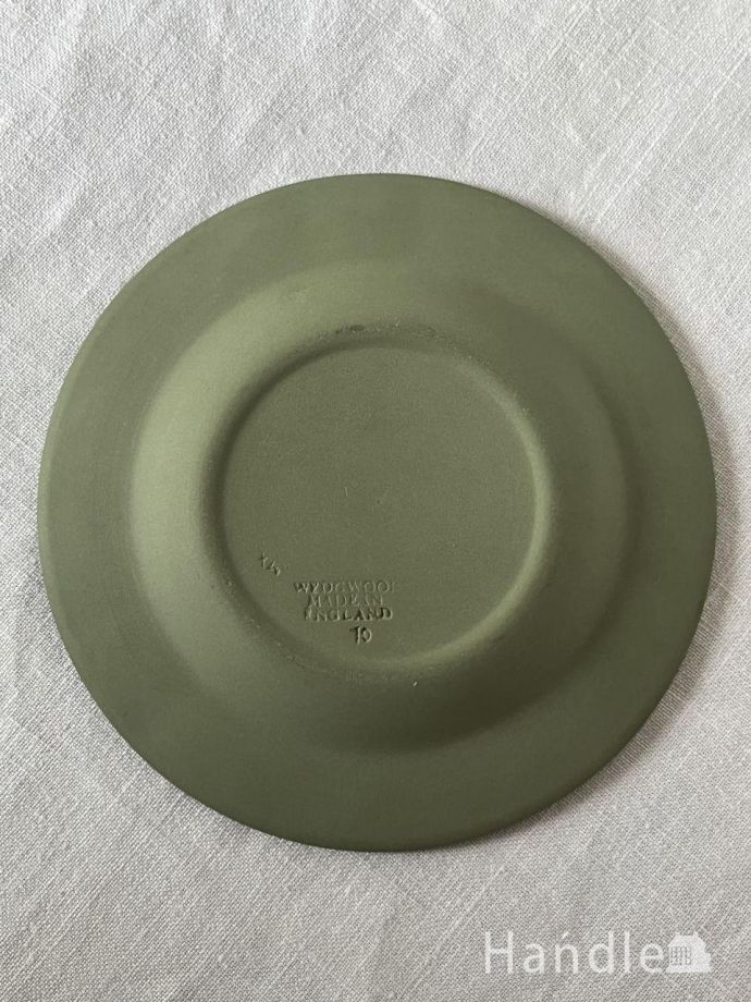 アンティークジャスパーウェアの裏側