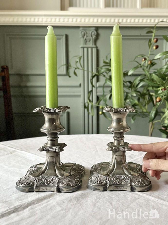 英国アンティークの銀製品