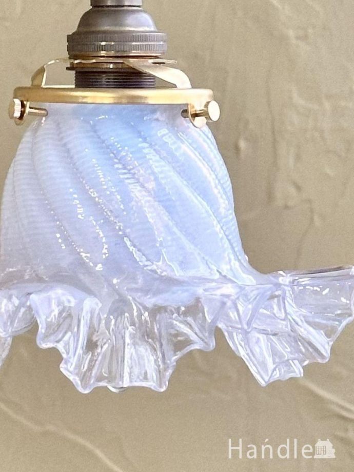 アンティークガラスのシェード