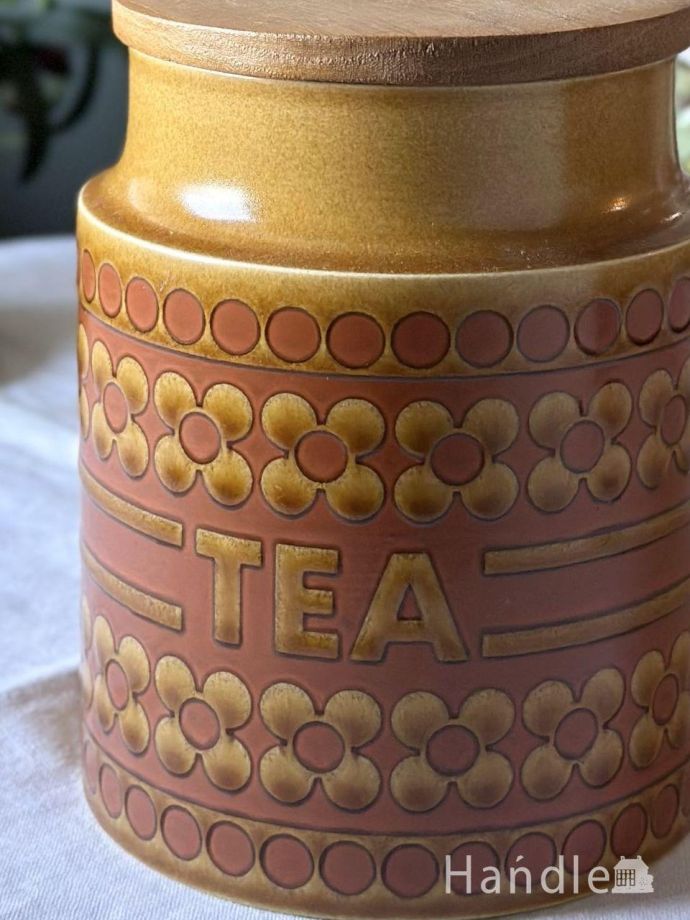 英国陶磁器のキャニスター