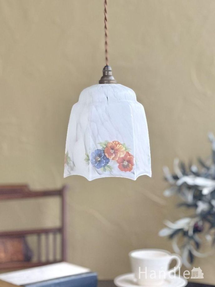 アンティークの照明、ペンダントライト