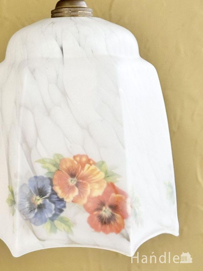 アンティークガラスのシェード