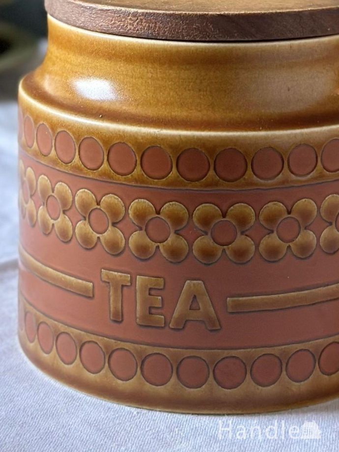 英国陶磁器のキャニスター