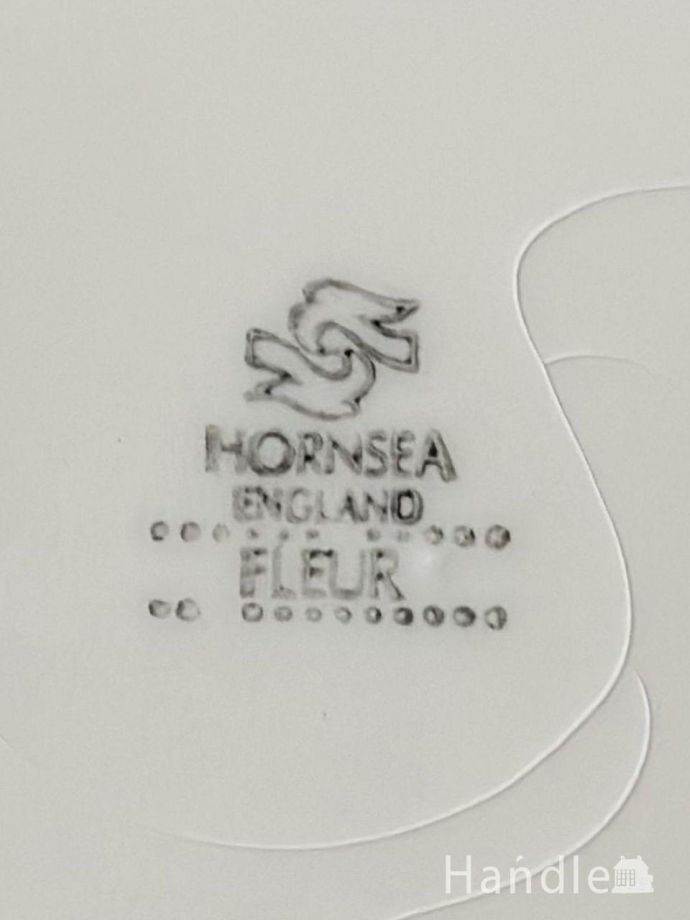 カップ＆ソーサーのバックスタンプ