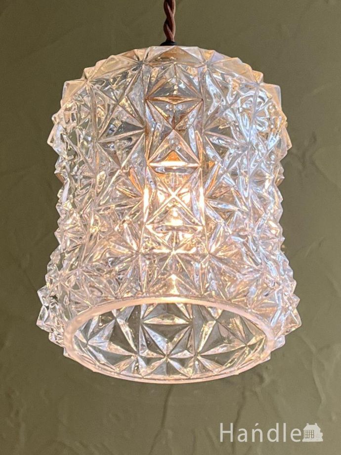 アンティーク照明の美しい灯り