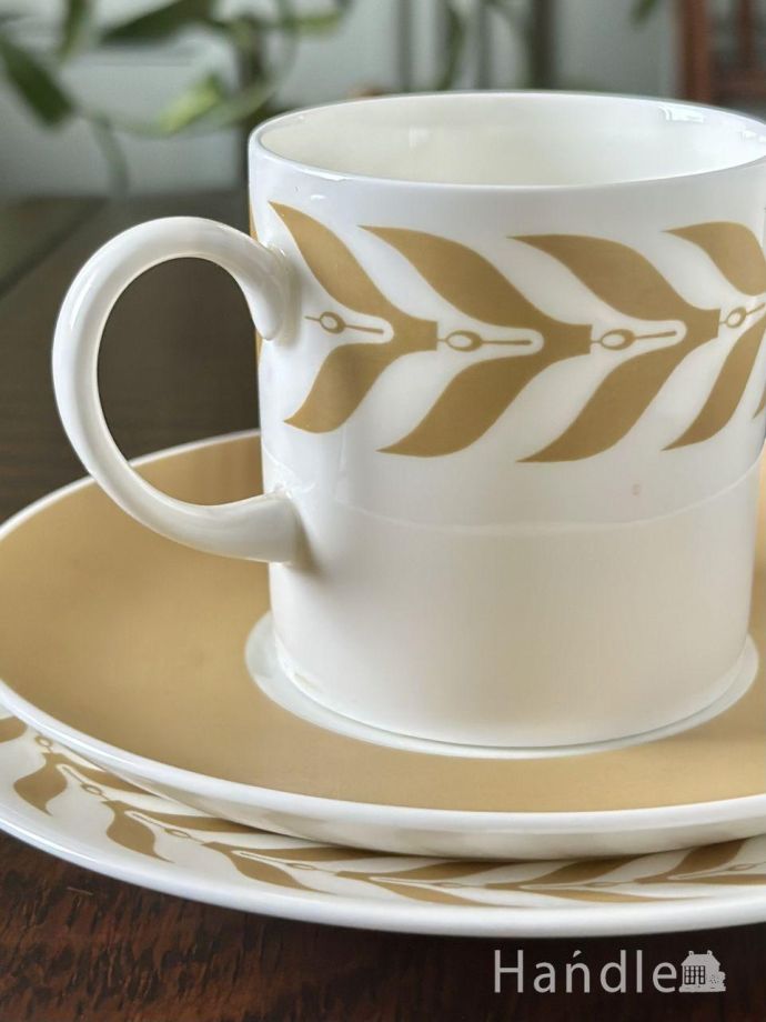 アンティークのカップ&ソーサー(トリオ)