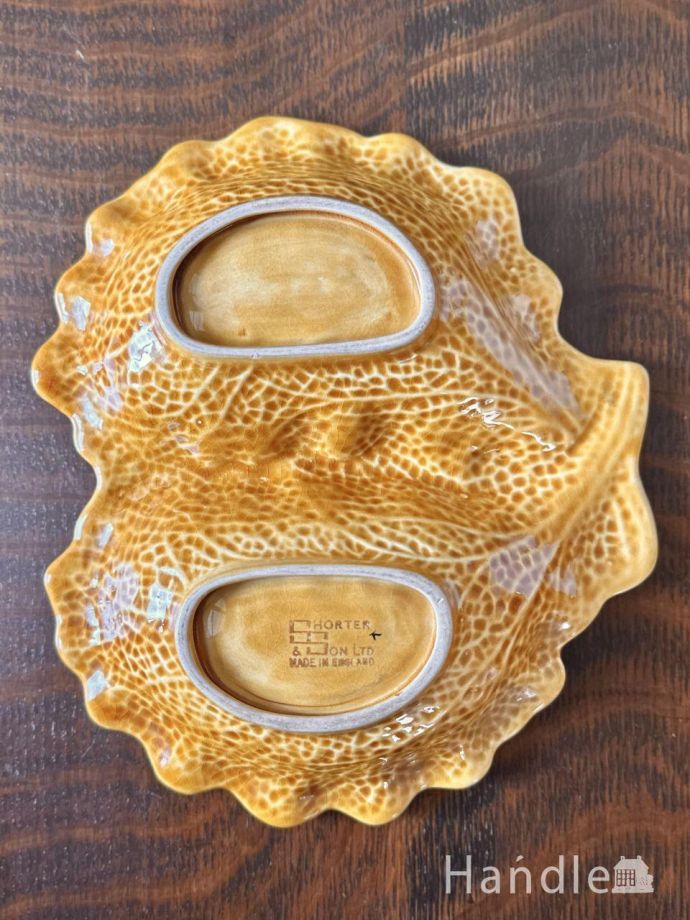 プレートの後ろ