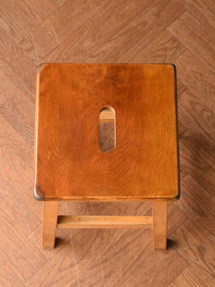 アンティークスツールの座面