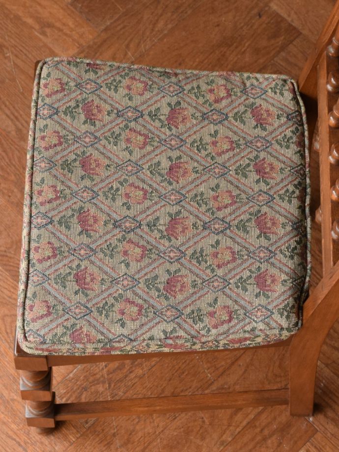 ビンテージの椅子の座面