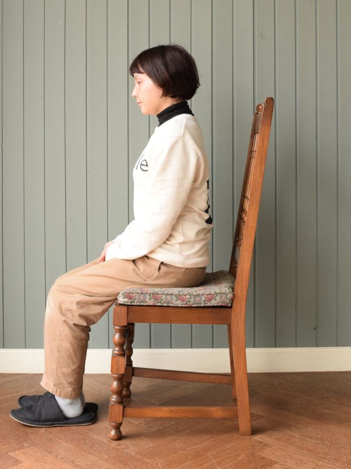 ダイニングチェアの掛け心地