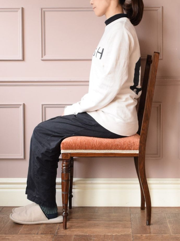 サロンチェアの掛け心地