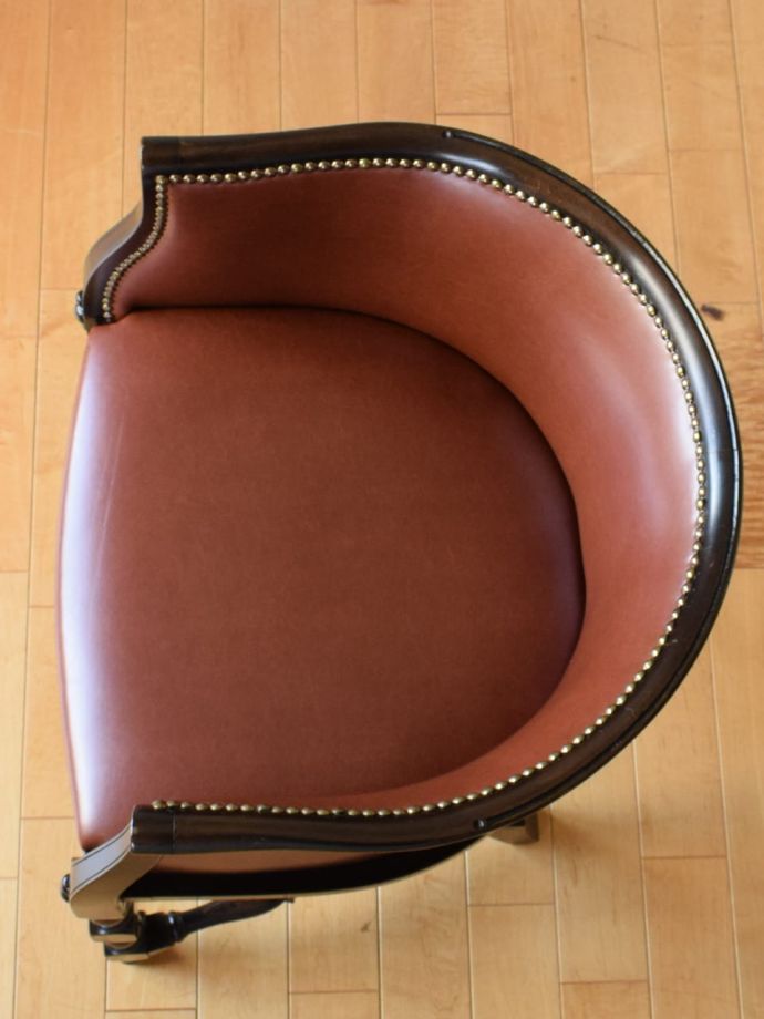 アンティークの椅子の座面