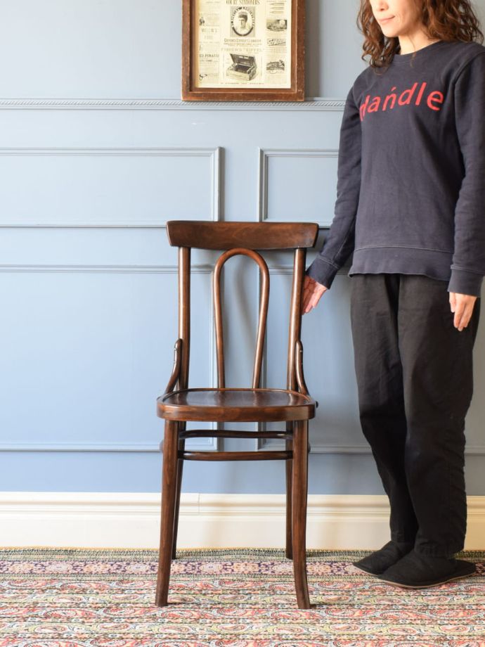 英国アンティークのベントウッドチェア