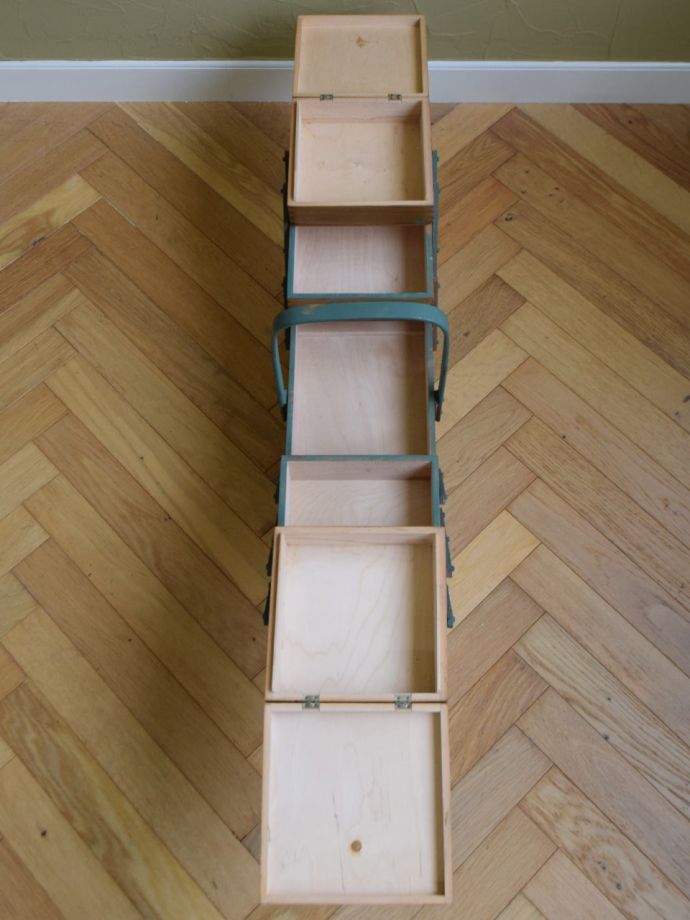 ソーイングボックスの中