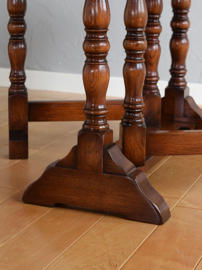 伸長式テーブルの脚