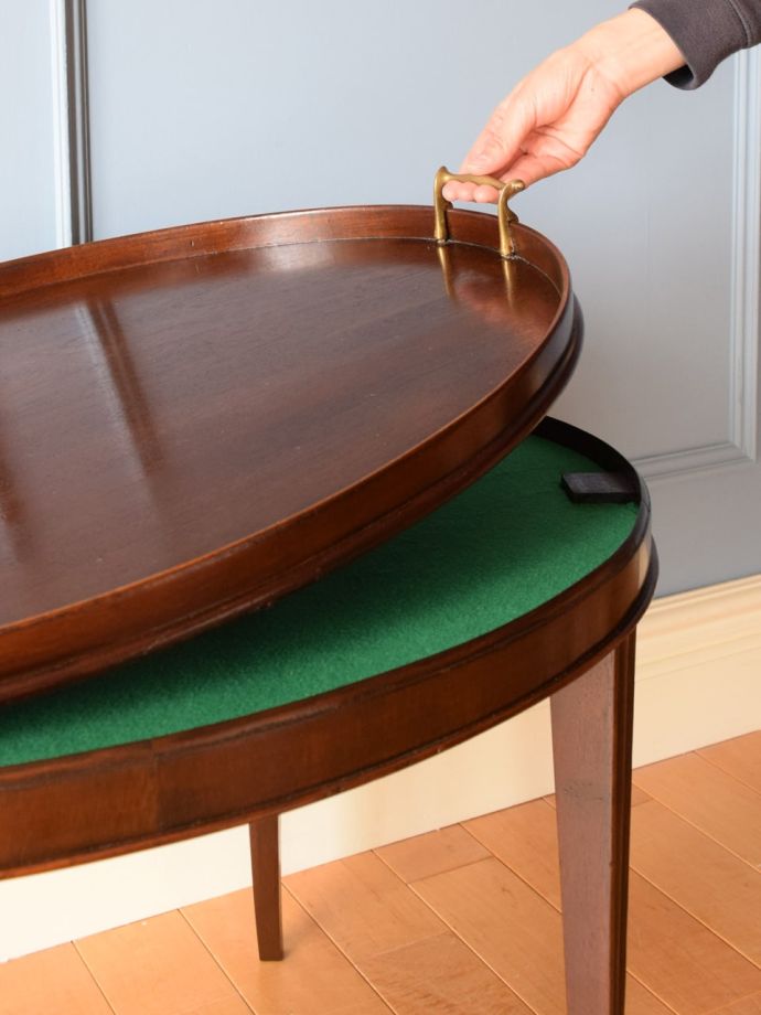 おしゃれなトレイ付き