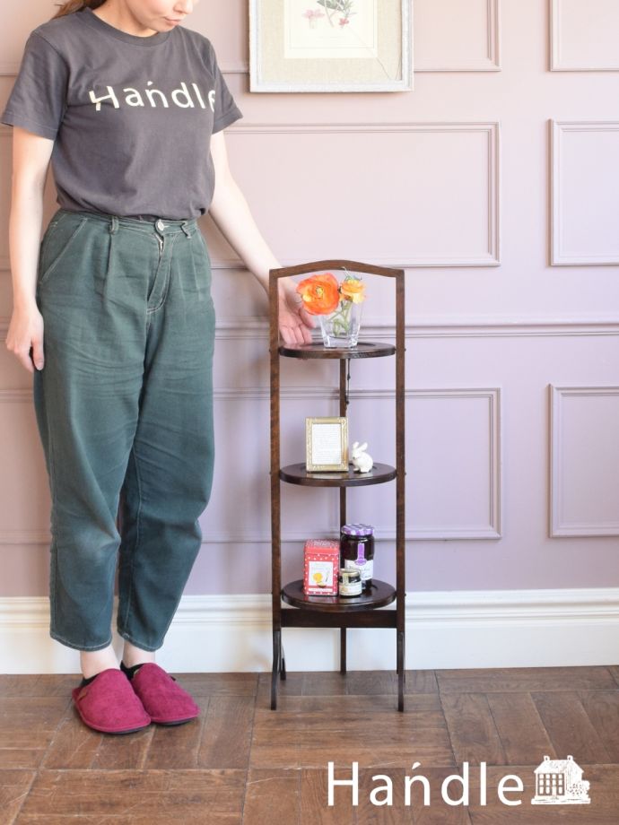 アンティークのケーキスタンド