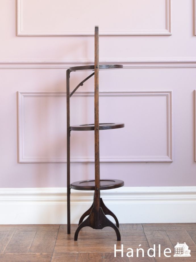 ケーキスタンドの側面