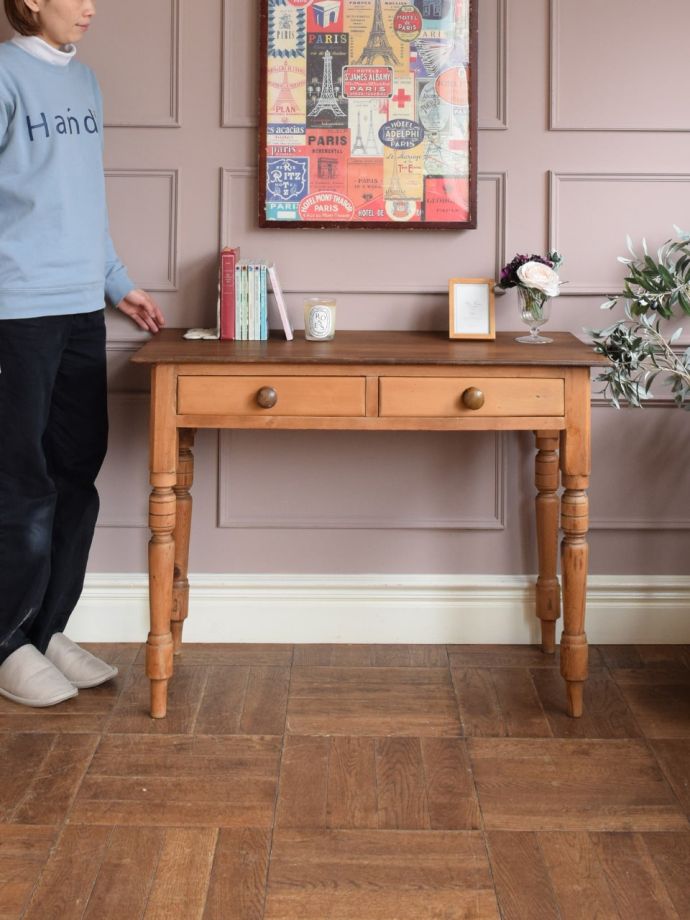 アンティークコンソールテーブル