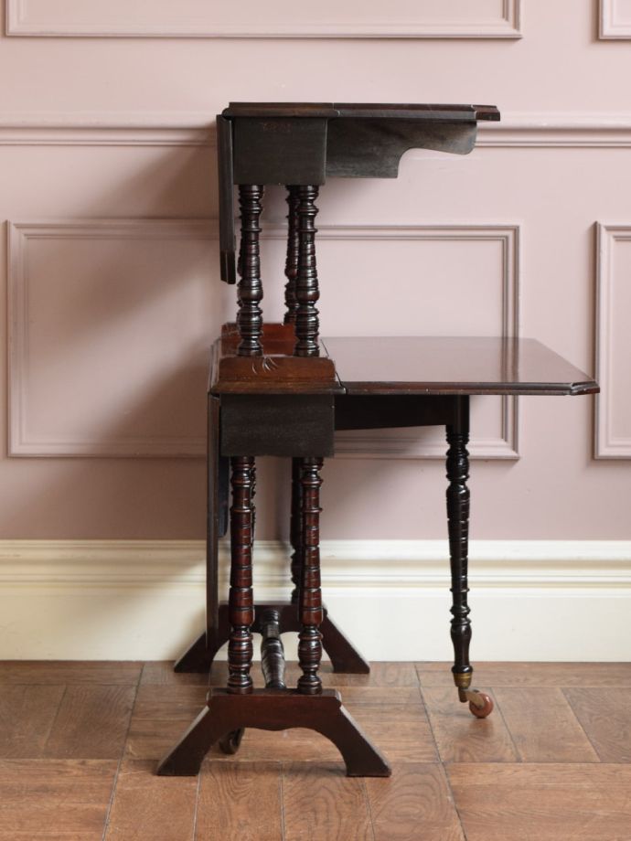 3サイズで楽しめるダムウェイターテーブル