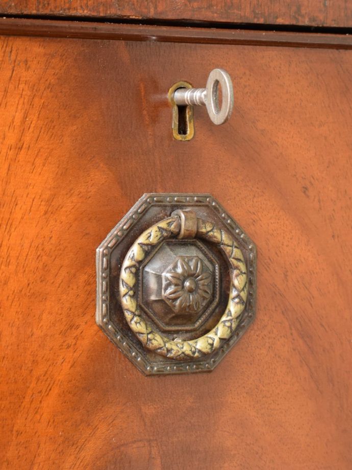 アンティークデスクの取っ手